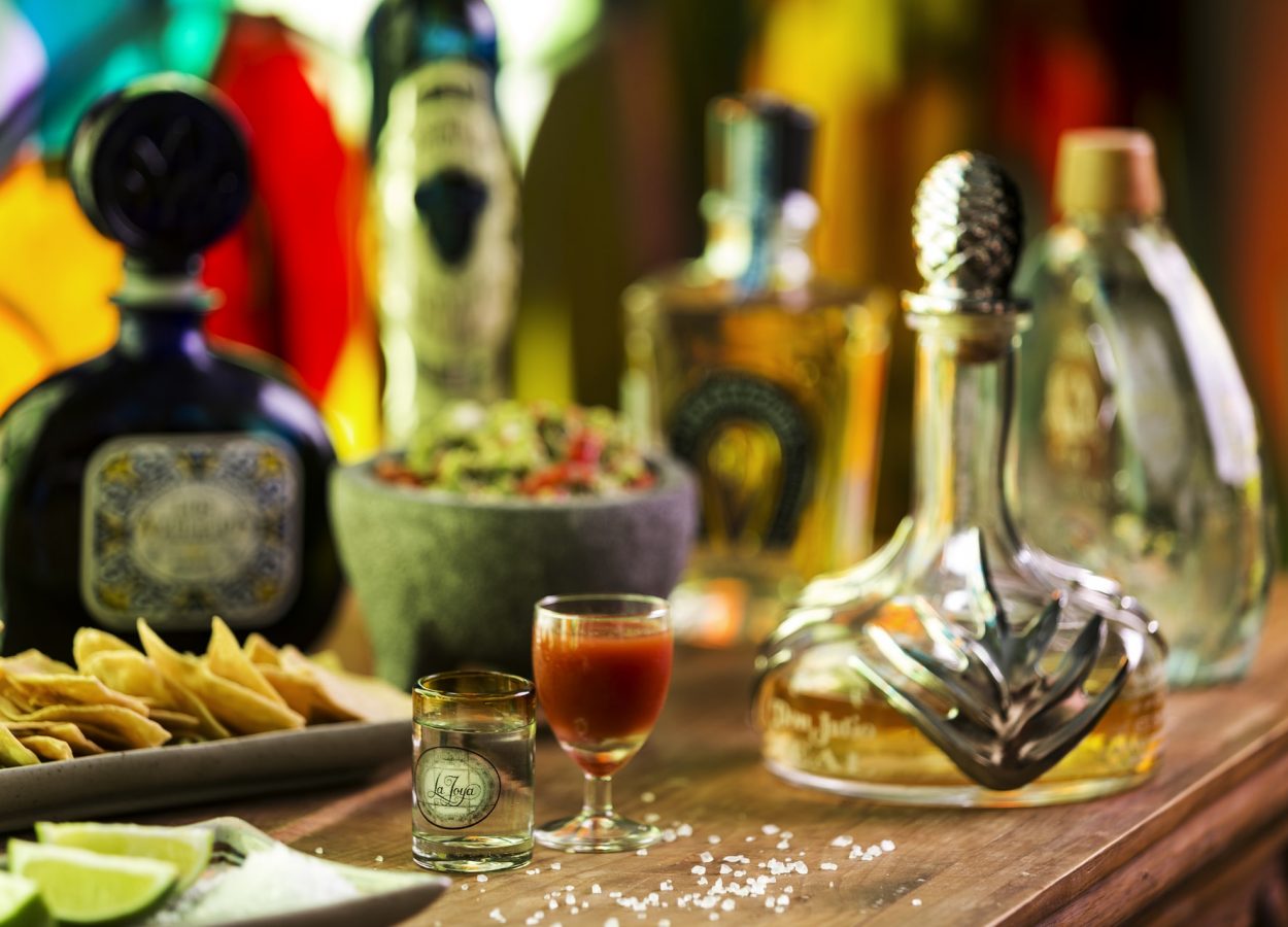 Tequila en el Restaurante La Joya